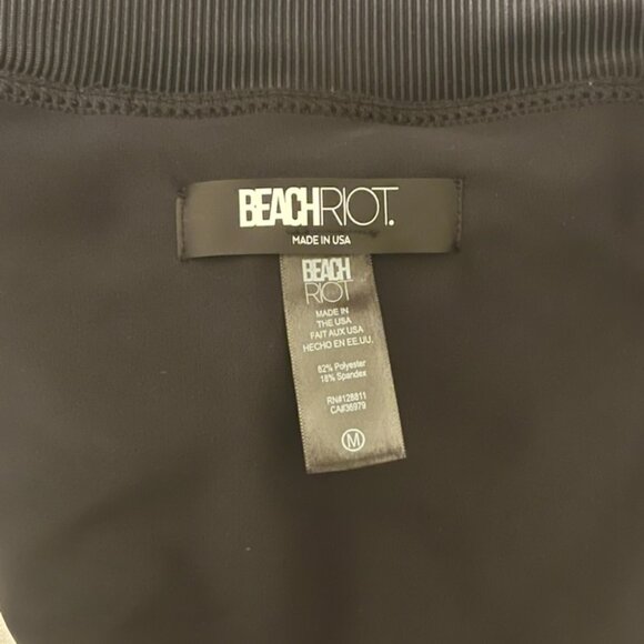 Beach Riot Core Collection Highway Bottom Full Coverage Black Size Medium - Picture 6 of 7